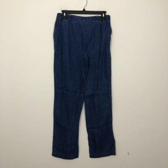Orvis Jeans Women Size 8 Partial Elastic Waist Pockets High Waisted‎ 90's Jeans - Picture 2 of 3